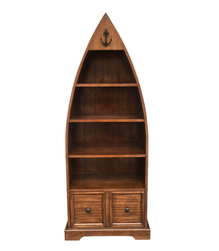 Longshore Tides Vella Boat Standard Bookcase & Reviews Wayfair